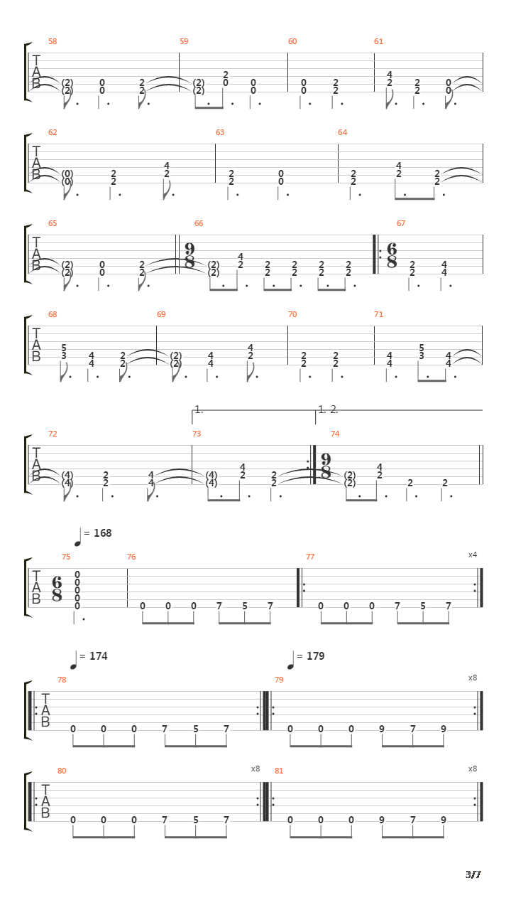 Mountain吉他谱