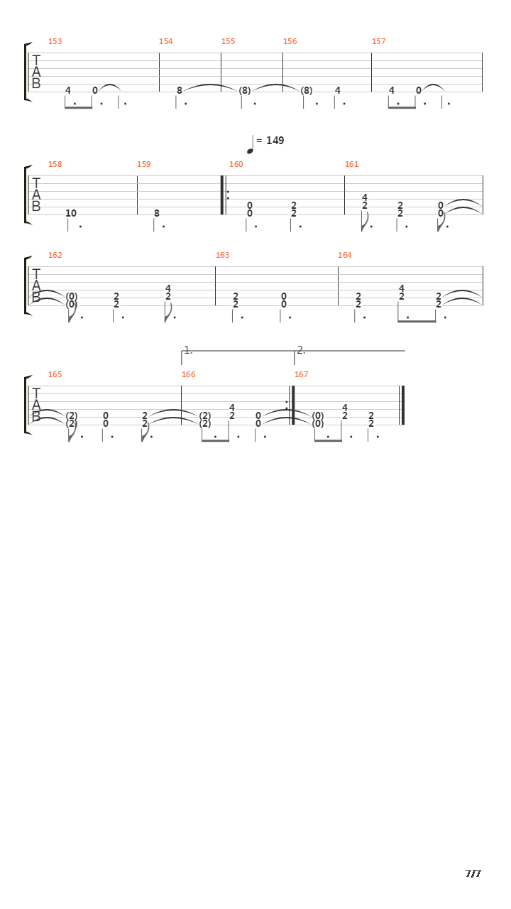 Mountain吉他谱