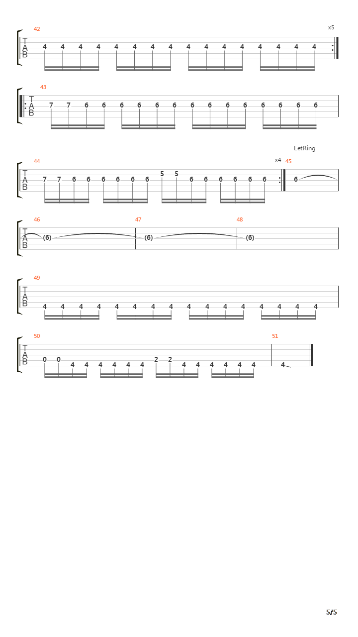 Namaste吉他谱