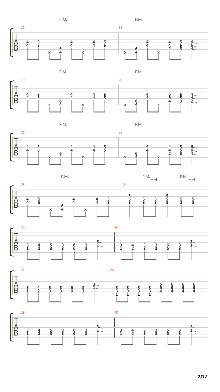 Regulator吉他谱