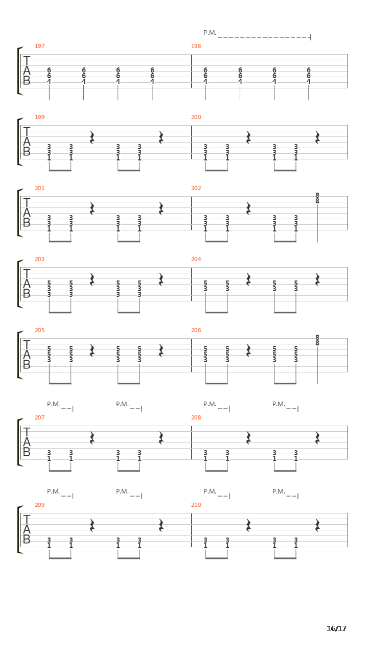 Regulator吉他谱