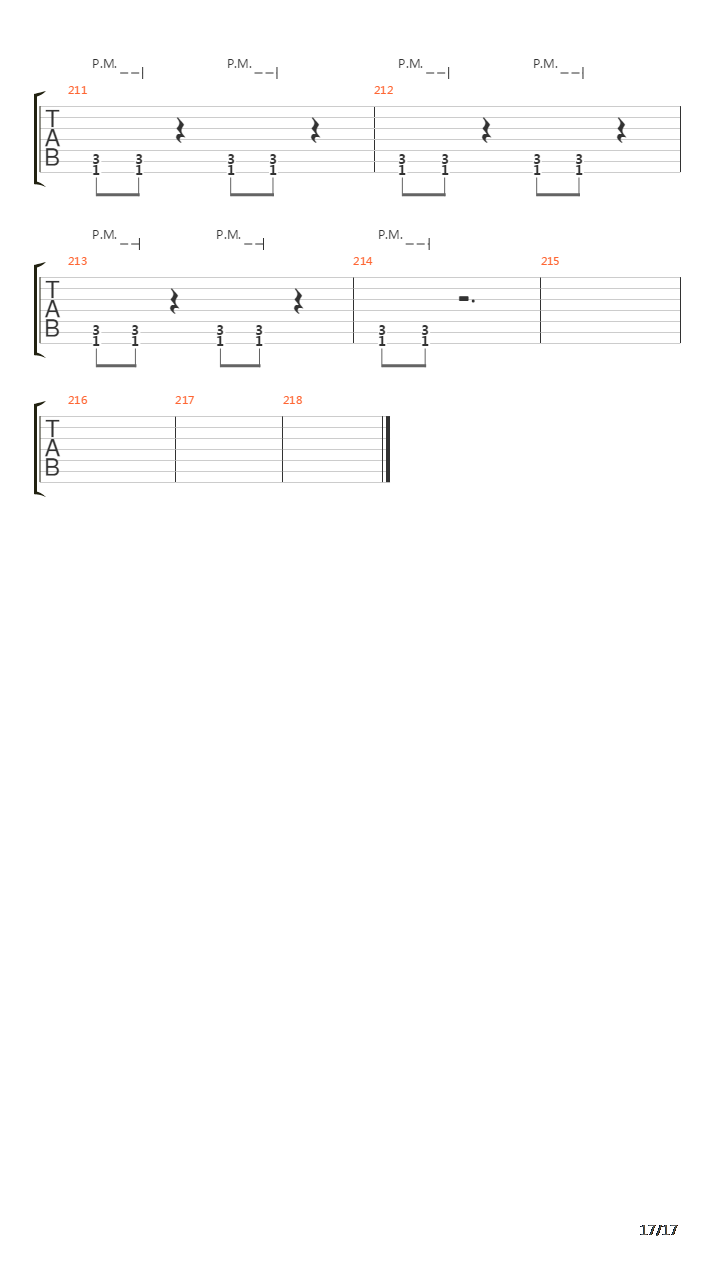 Regulator吉他谱