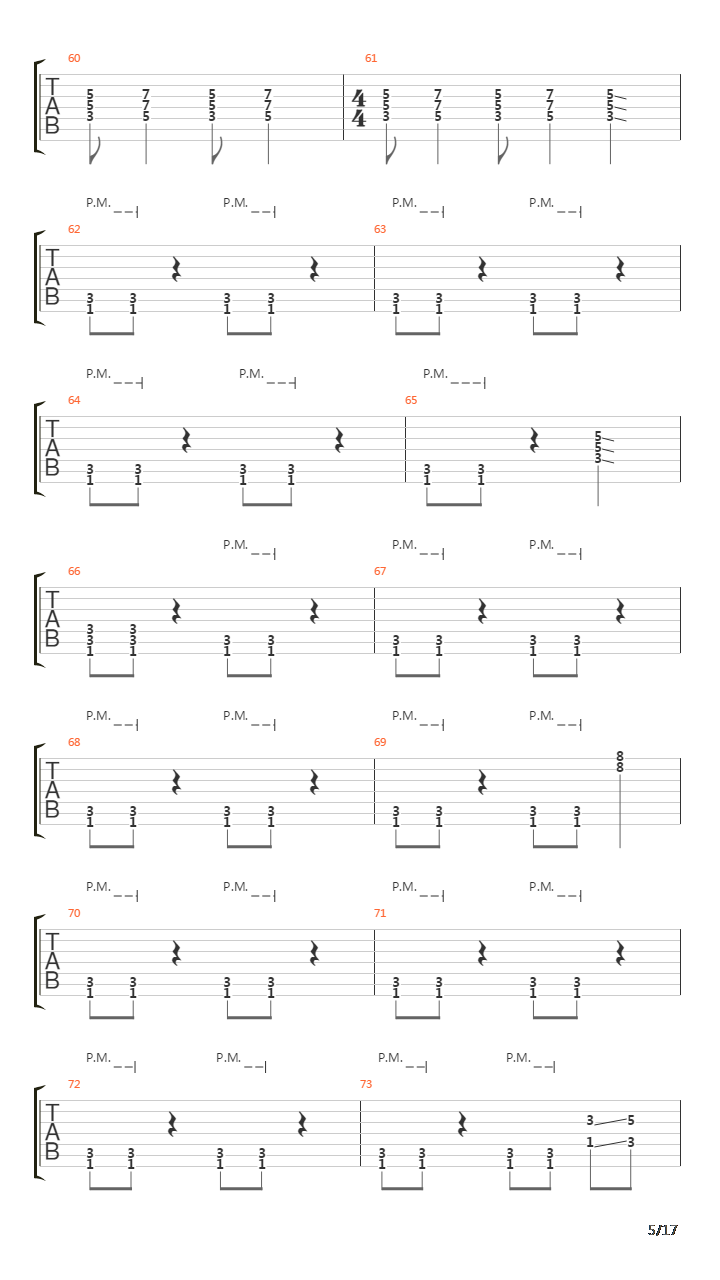 Regulator吉他谱