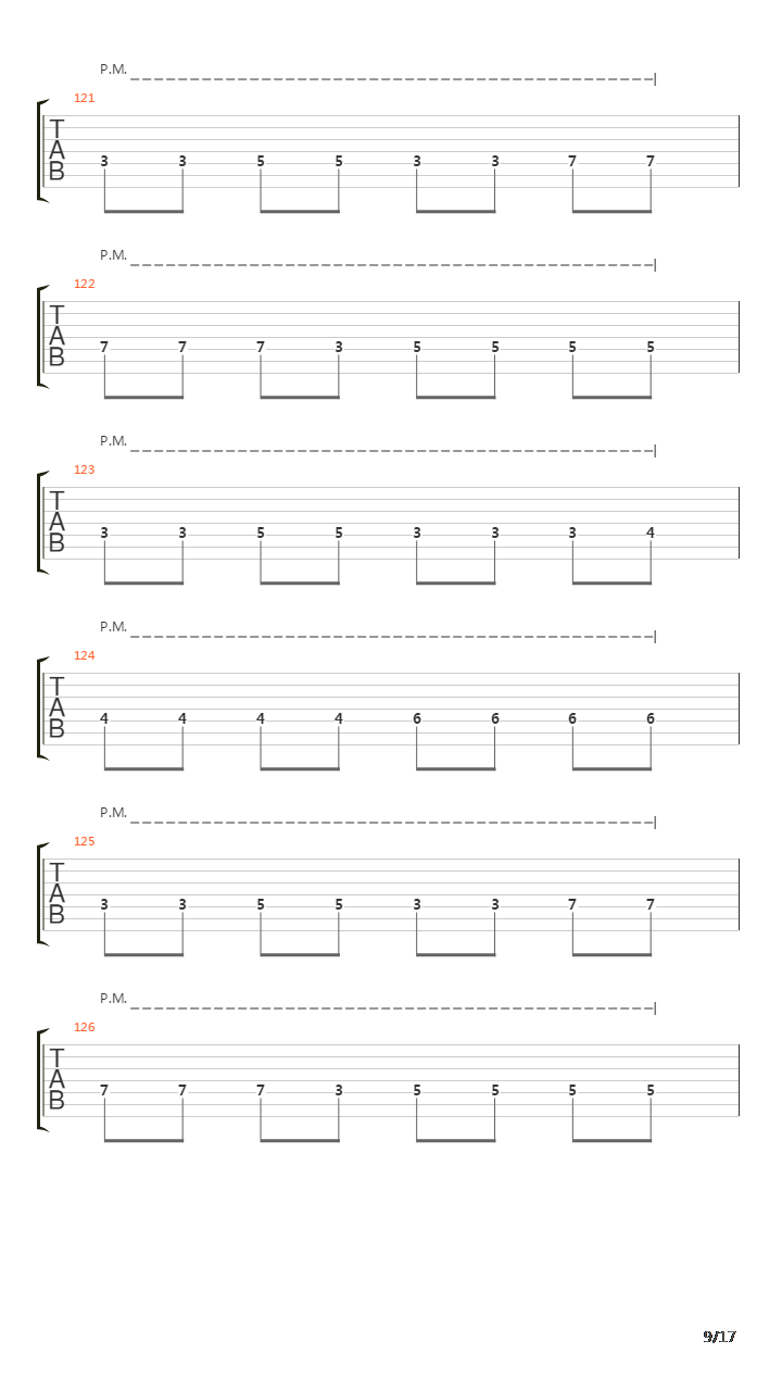 Regulator吉他谱