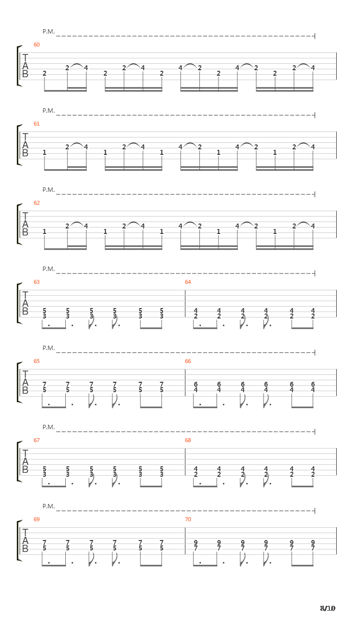 Wedding March For A Bullet吉他谱