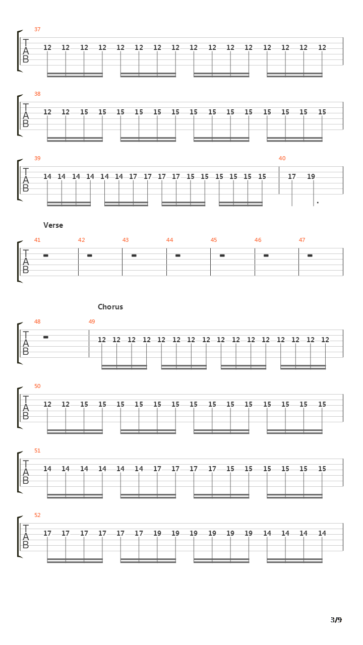 Black Swan吉他谱