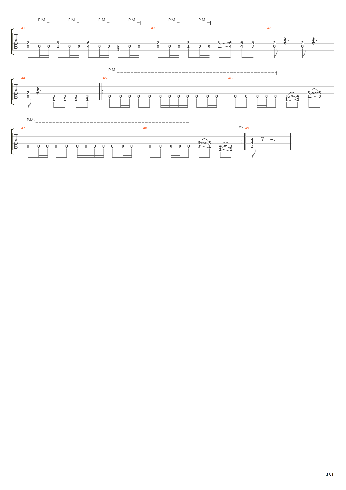 Hater吉他谱