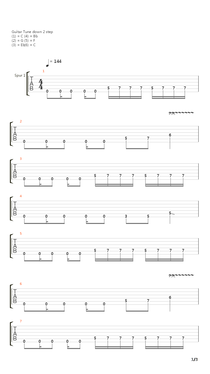 Der Weg吉他谱