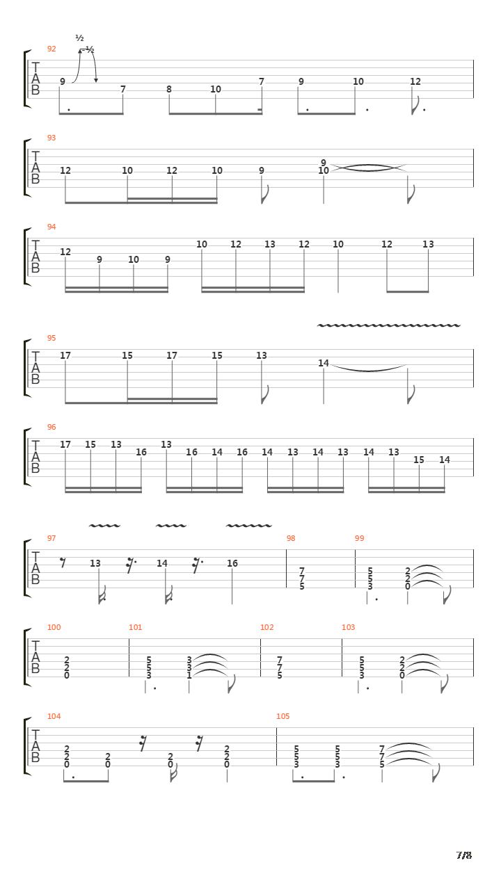 Die Boten吉他谱
