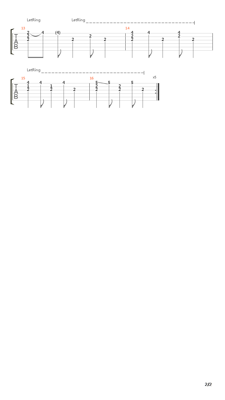 Jetzt吉他谱