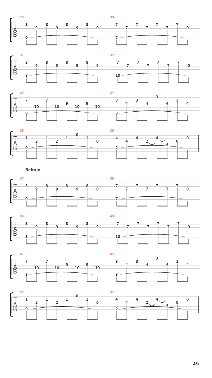 Alles Ist Eins吉他谱