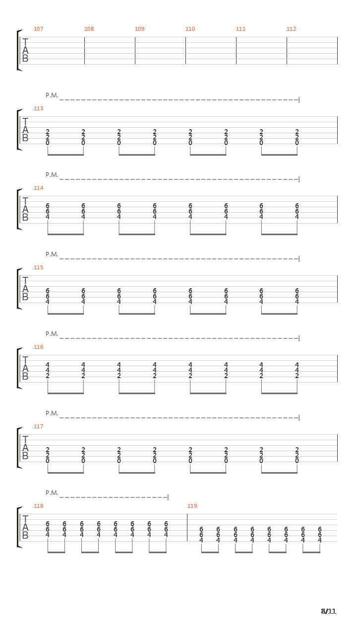 Oberhausen吉他谱