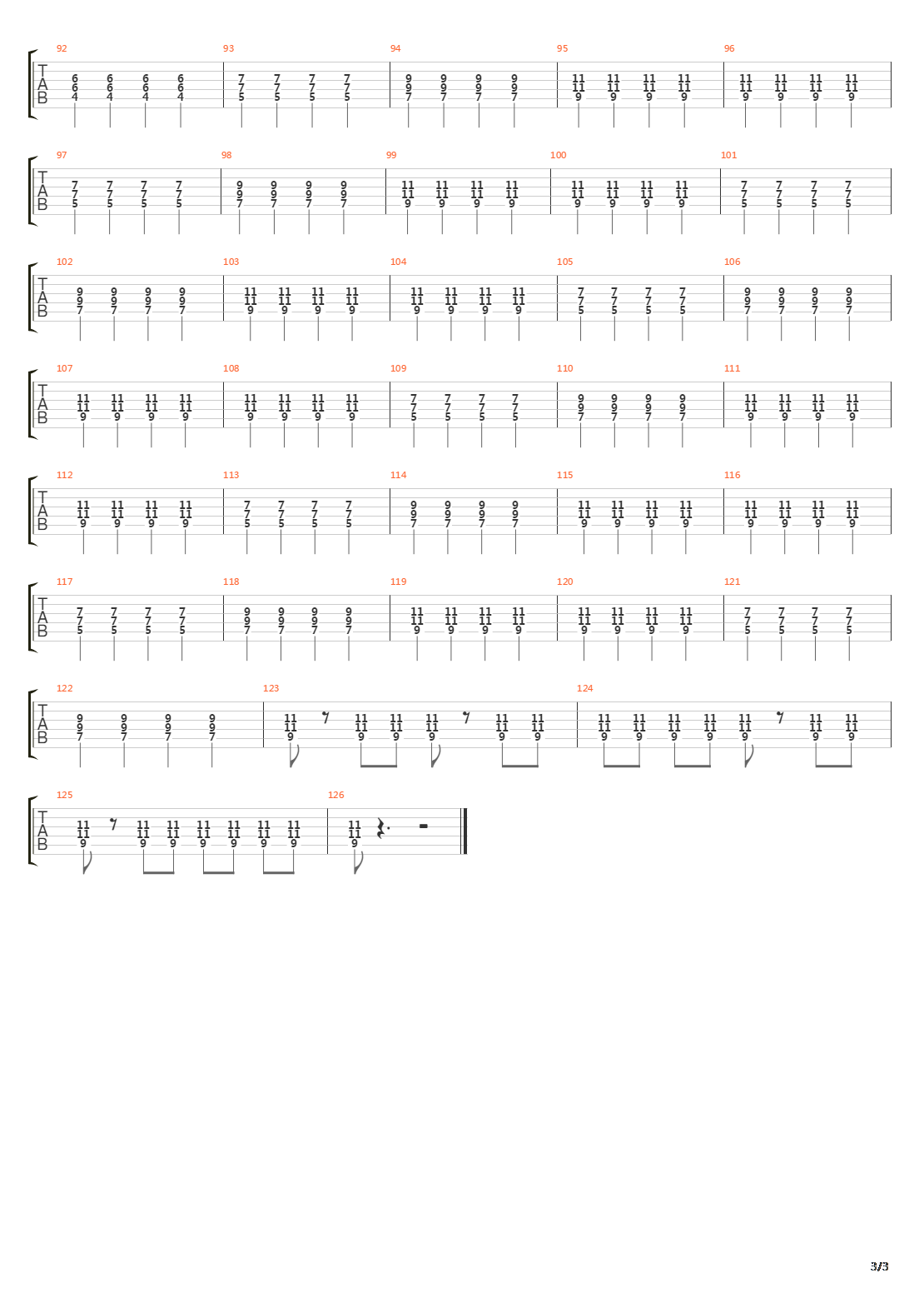 Strom吉他谱
