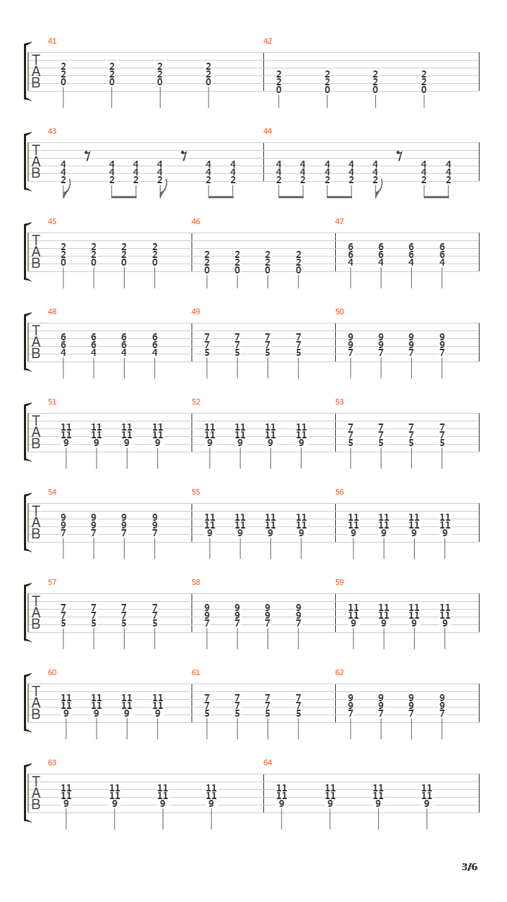 Strom吉他谱