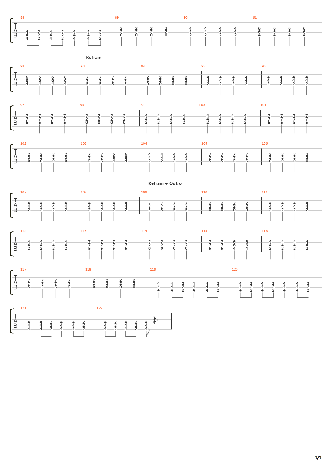 Strom吉他谱