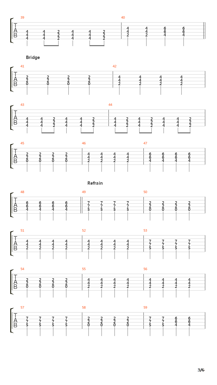 Strom吉他谱