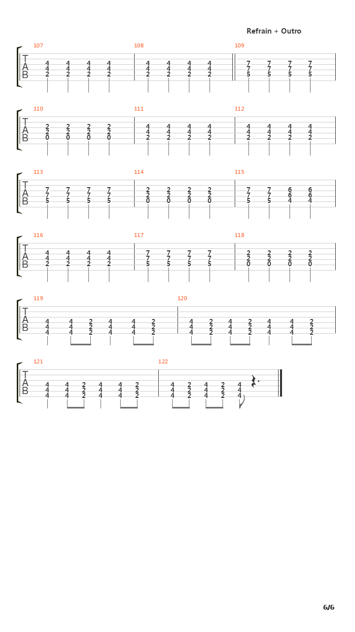 Strom吉他谱