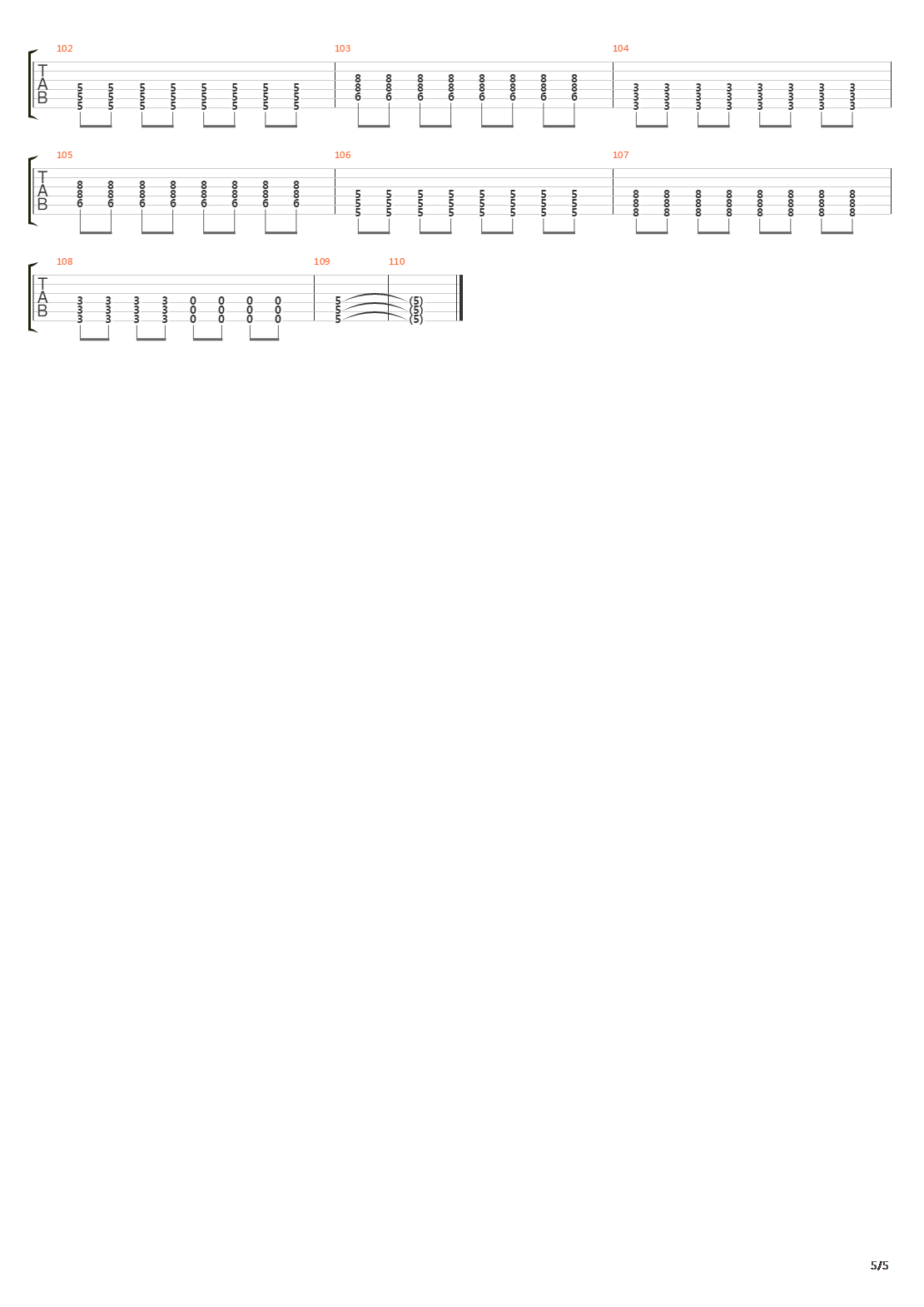 Teil Von Mir吉他谱