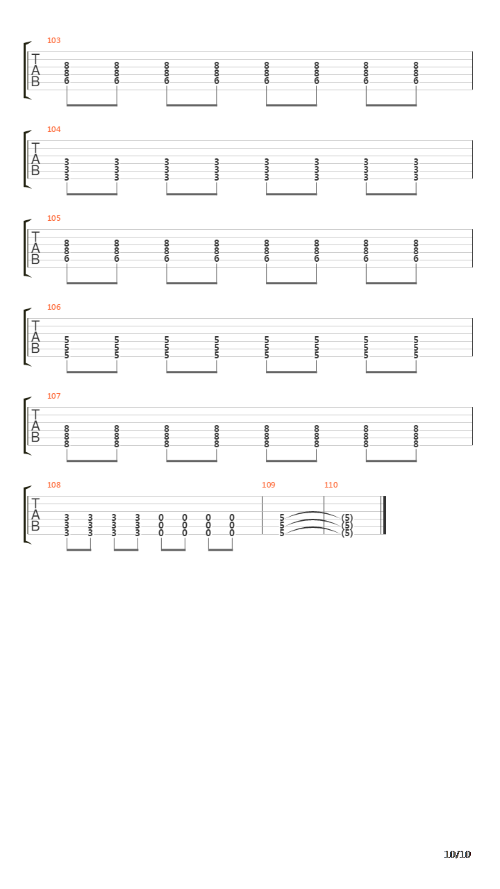 Teil Von Mir吉他谱