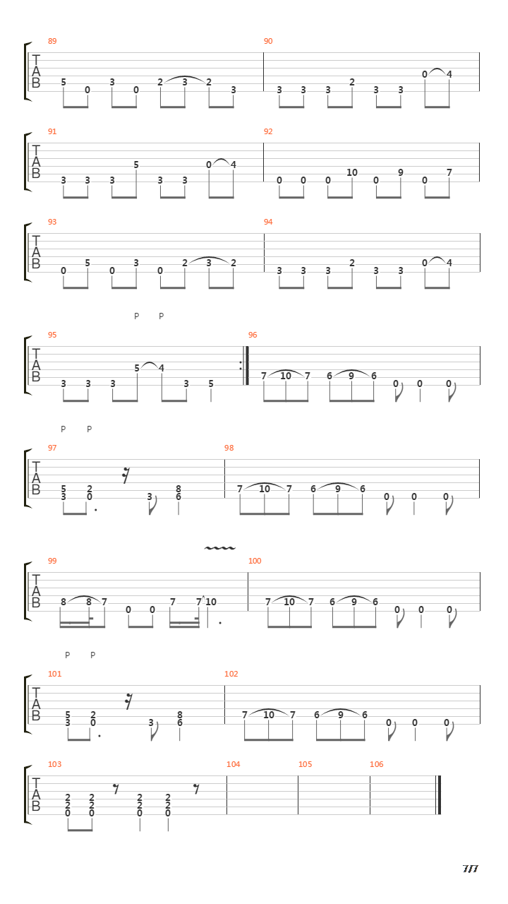 Amygdala吉他谱