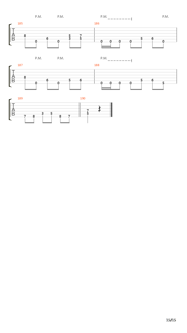 Deny吉他谱