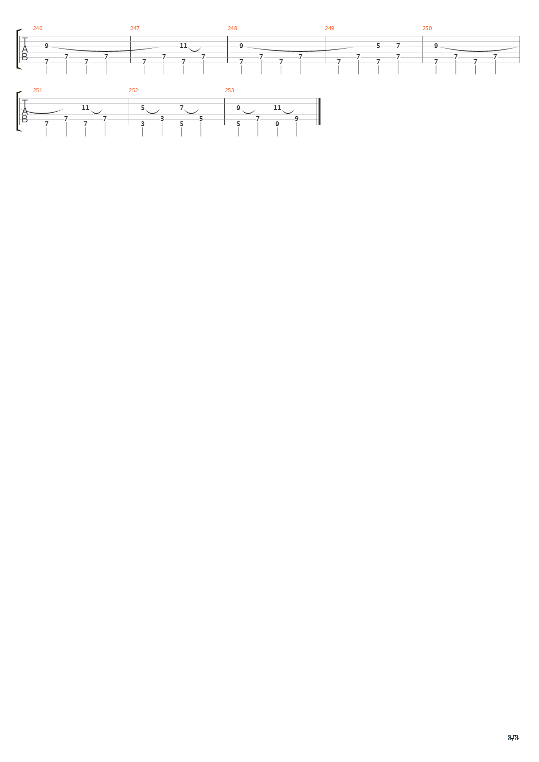 Your Darkest Hour吉他谱