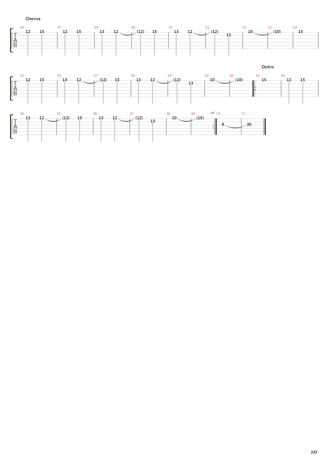 Nye吉他谱