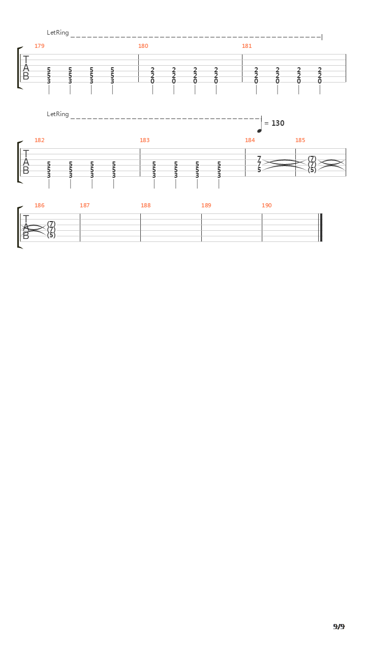 The Enemy吉他谱