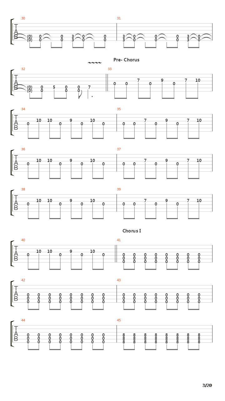 Ressurrection Code吉他谱