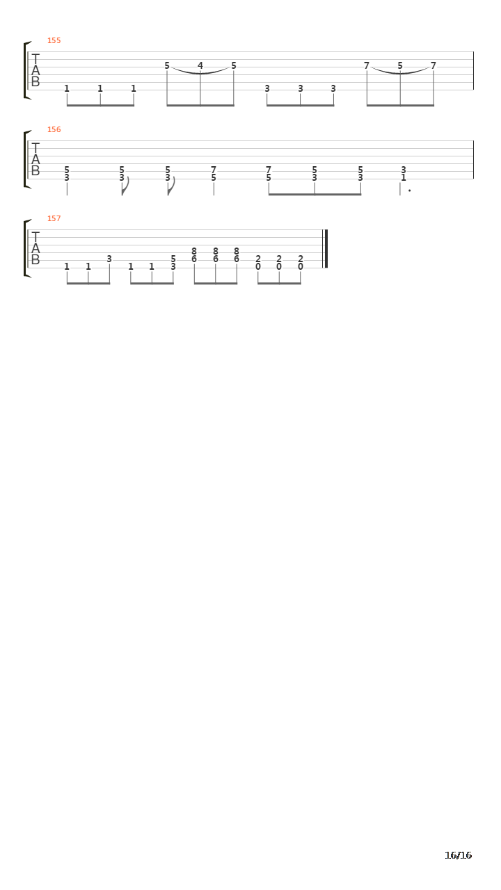 Fall吉他谱