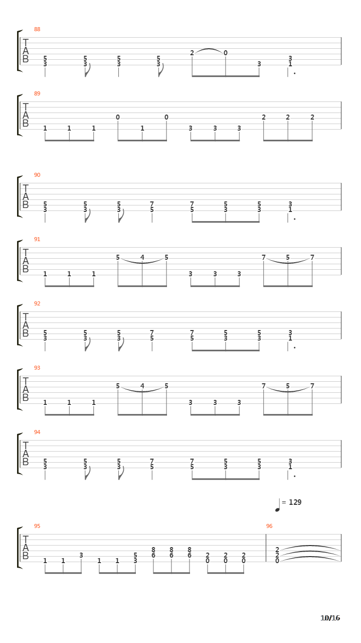Fall吉他谱
