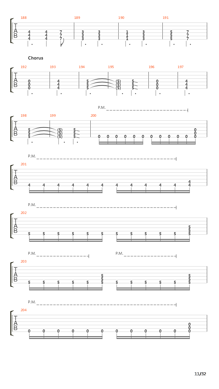 The Sleep Of Restless Hours吉他谱