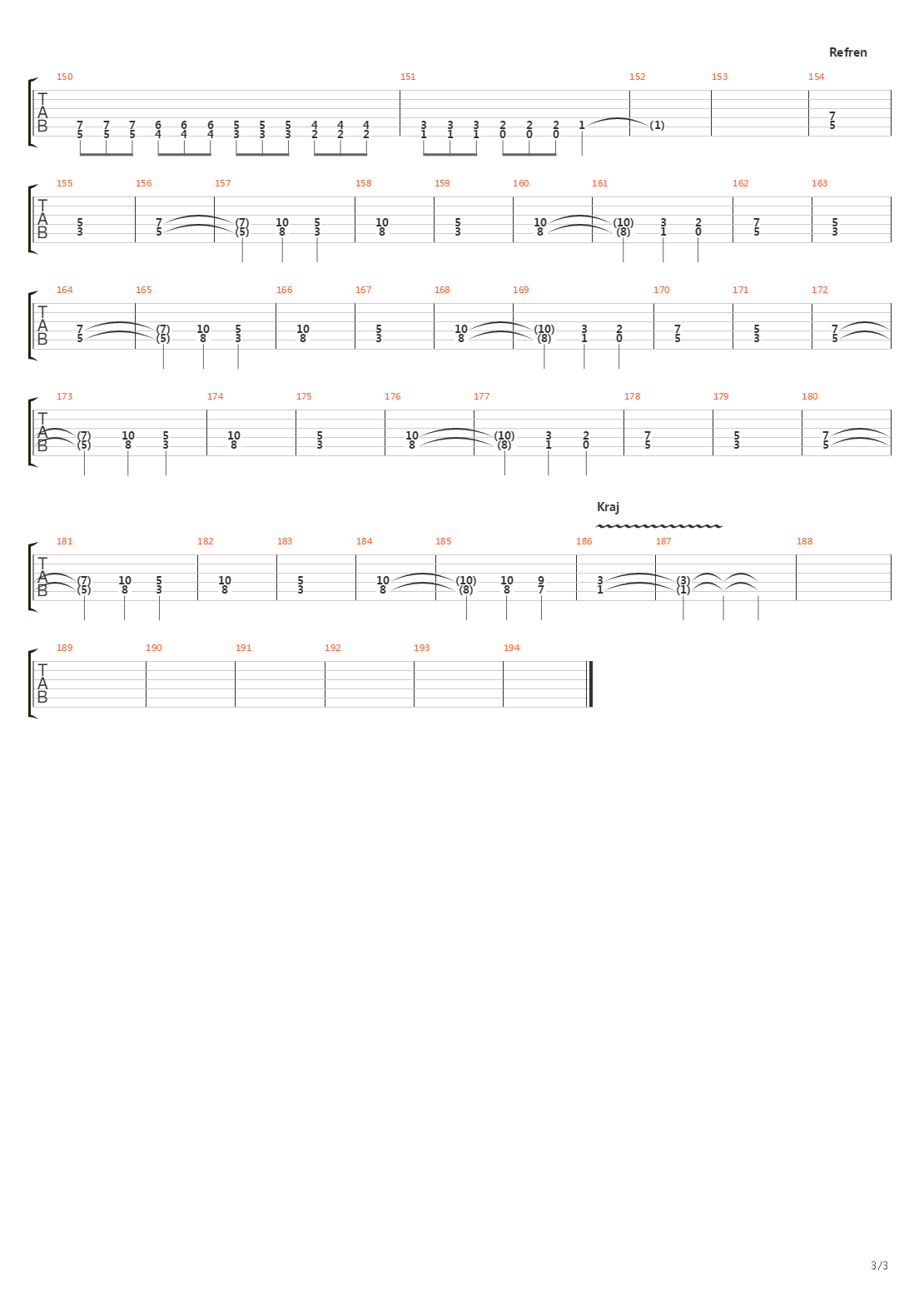 Konji吉他谱