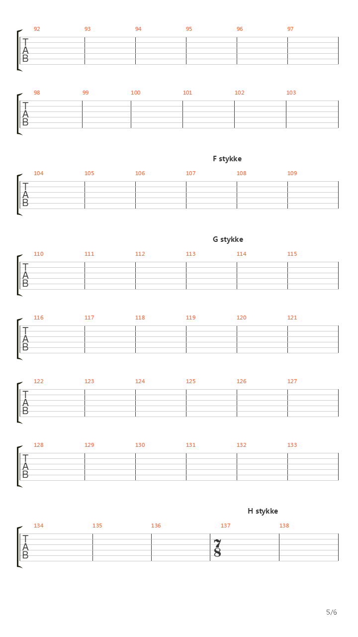 67 Seas In Your Eyes吉他谱