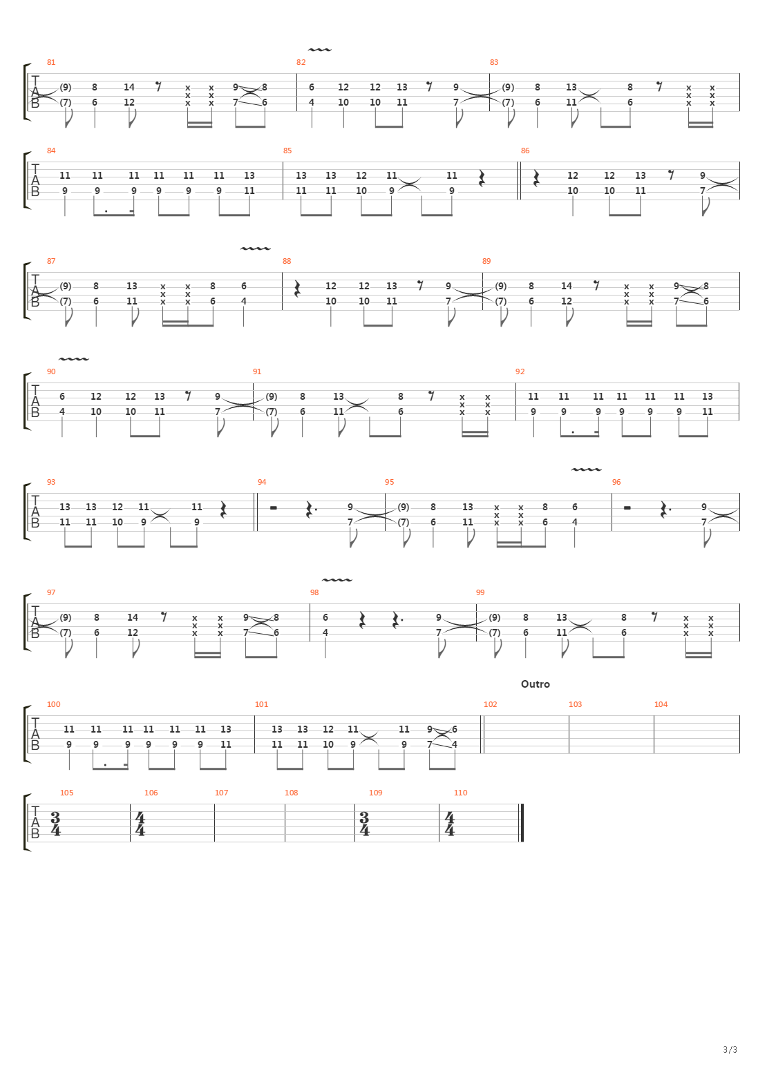 Rotator吉他谱