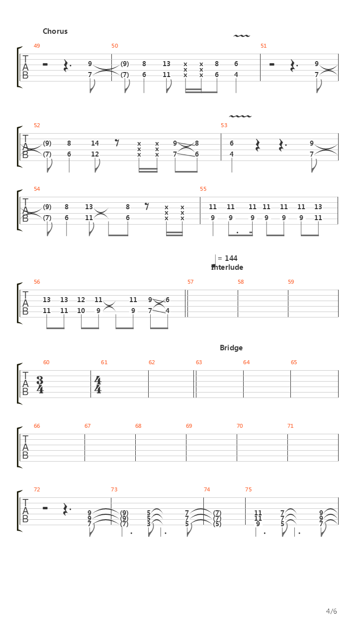 Rotator吉他谱