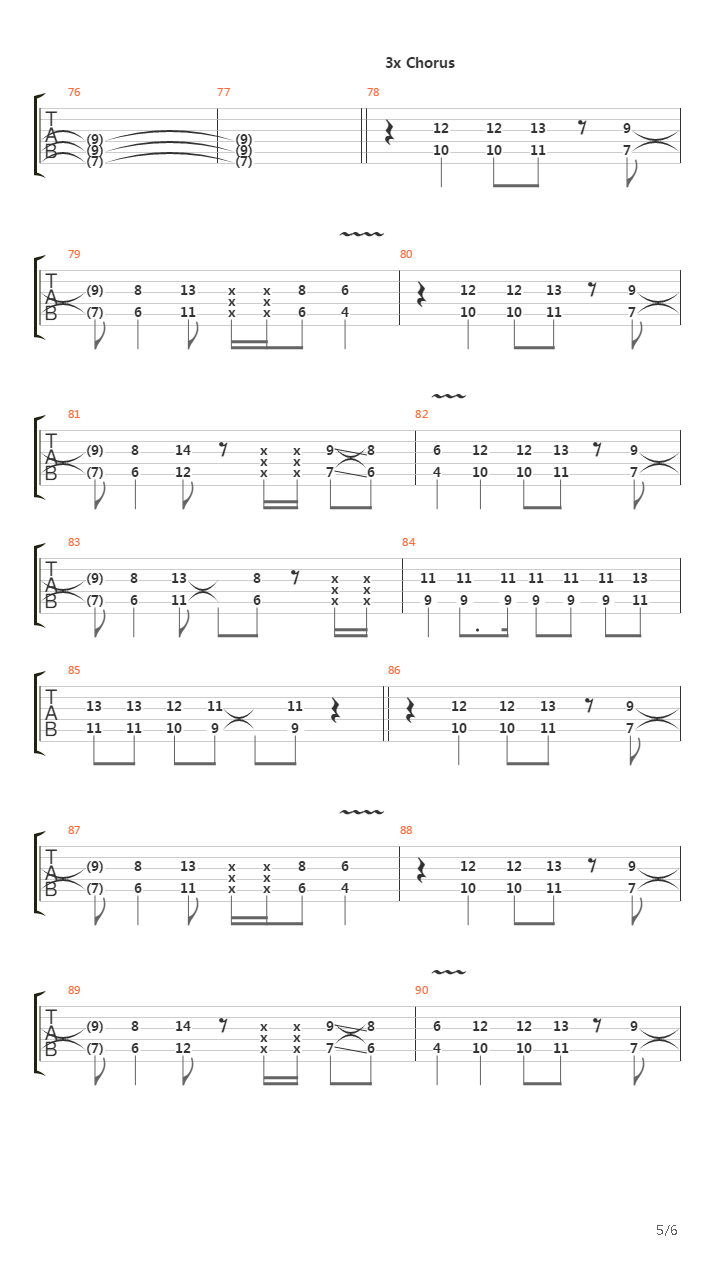 Rotator吉他谱