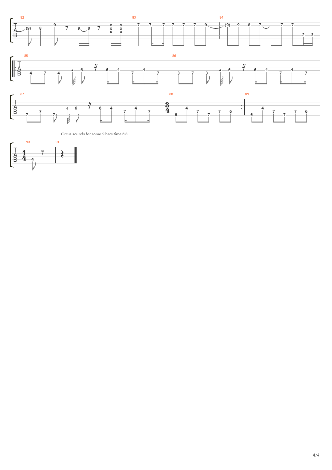 Rotator吉他谱