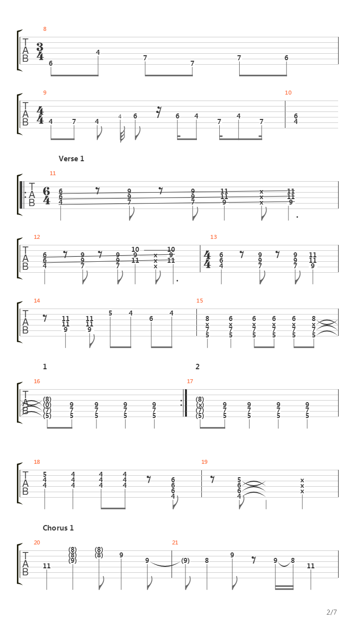 Rotator吉他谱