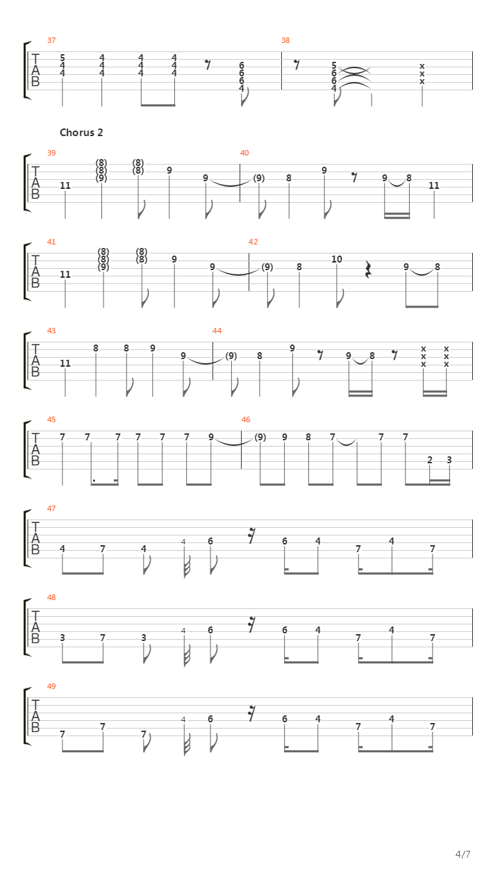 Rotator吉他谱