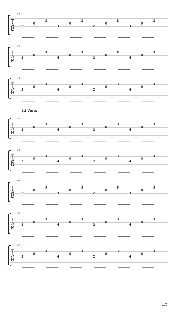 Take It Or Leave It吉他谱