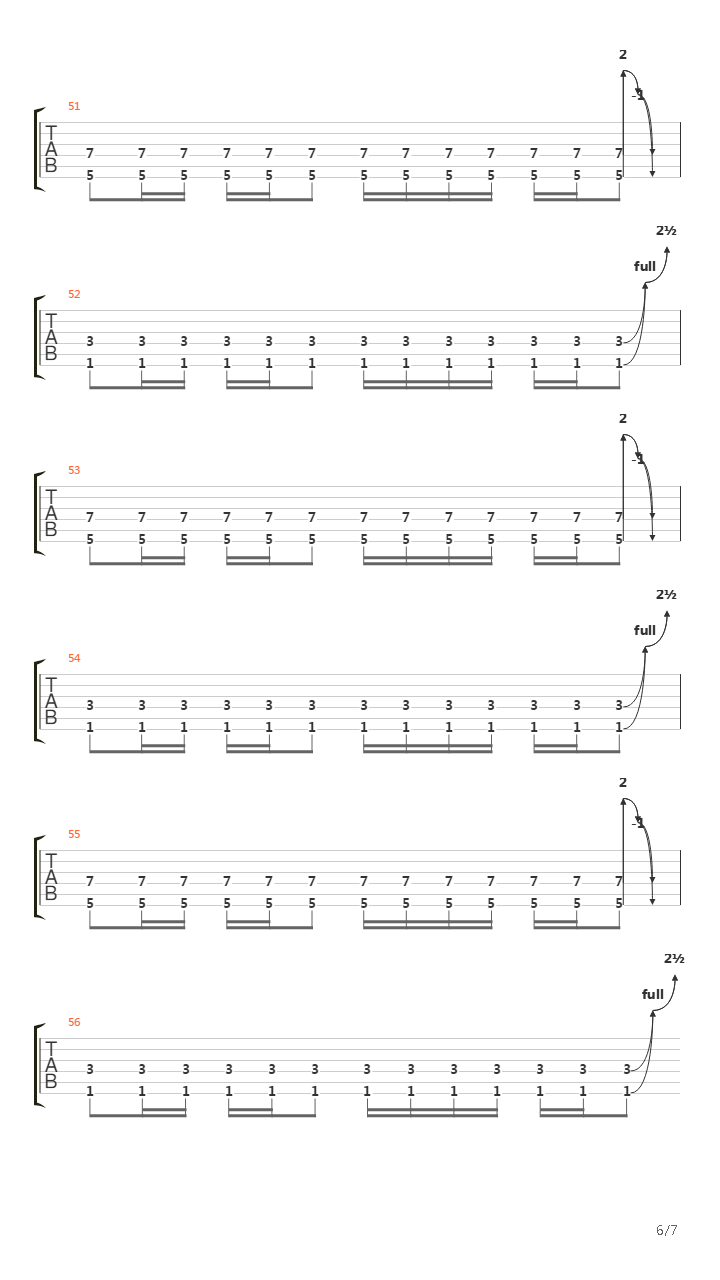 When The River Runs Dry吉他谱