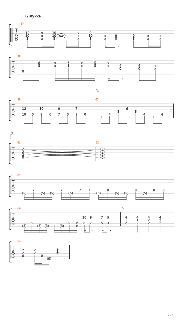 When The River Runs Dry吉他谱
