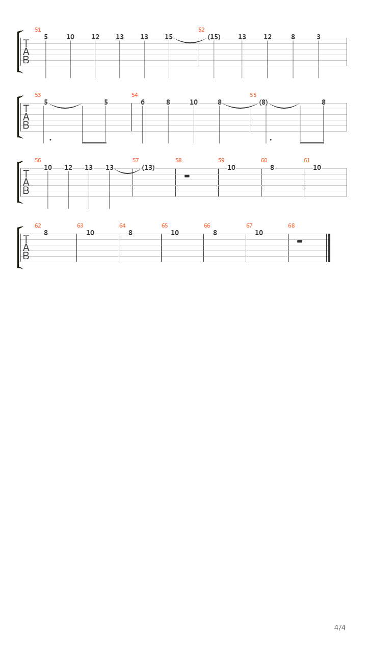 Oceano吉他谱