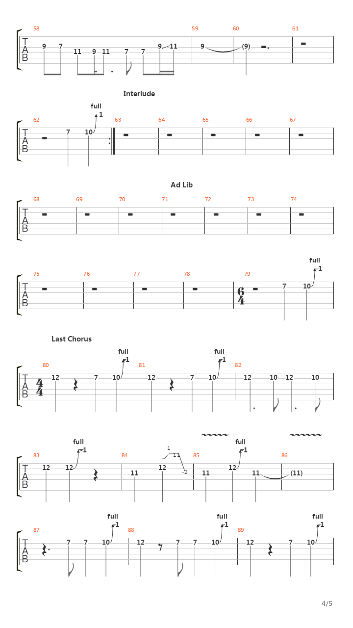 Nice & Easy.gp5吉他谱
