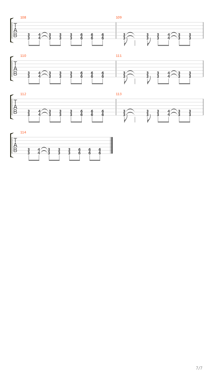 Dr Piranha吉他谱