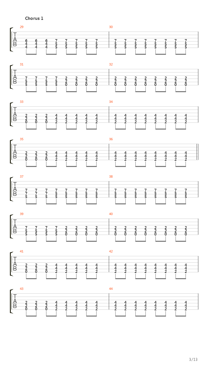 Private Angel吉他谱