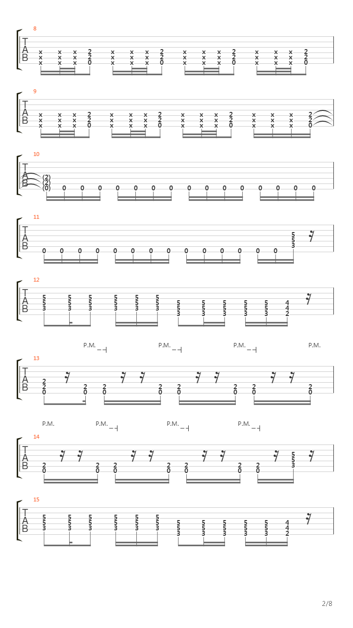 Stages Of Dying吉他谱