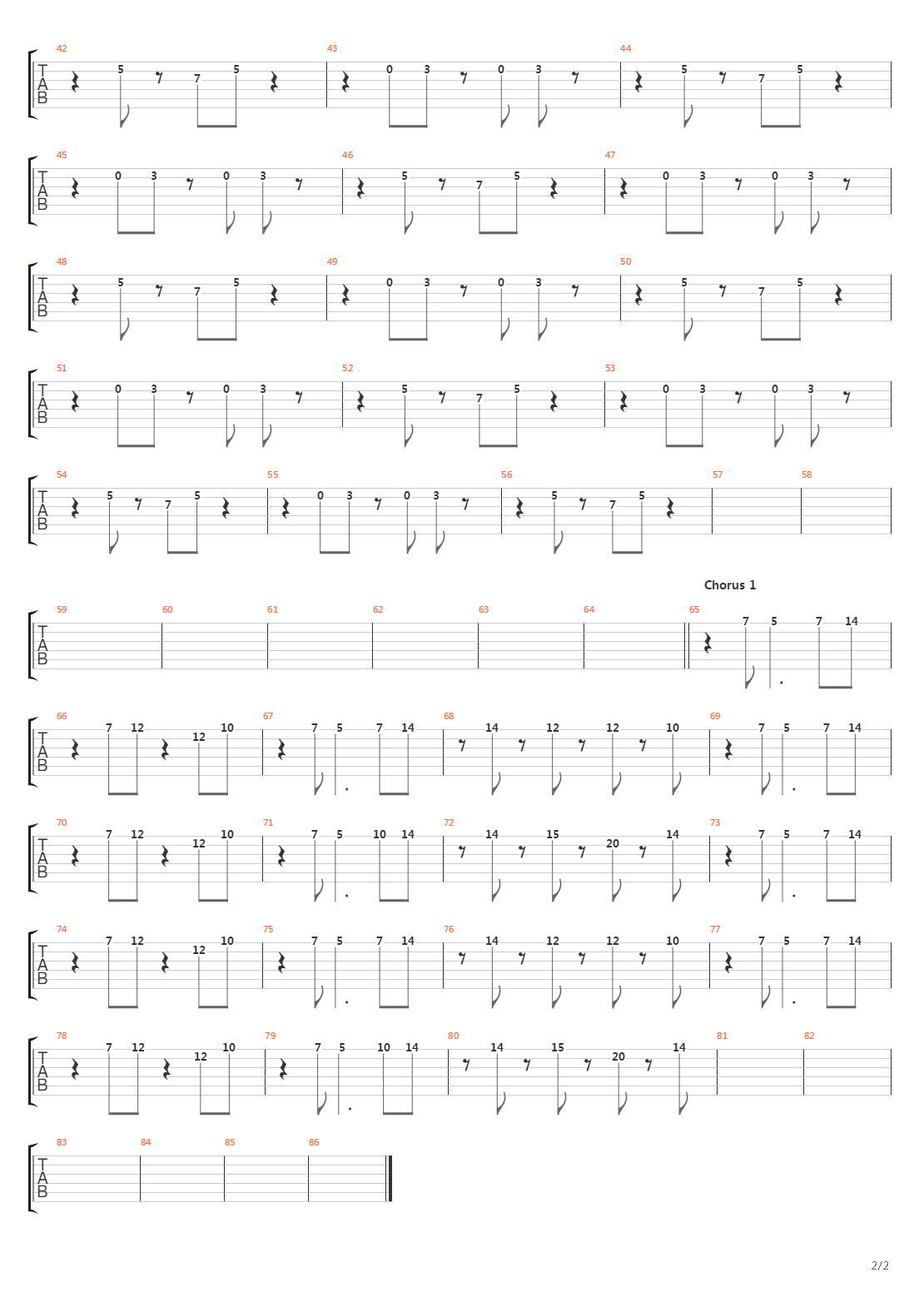 Defcon 5吉他谱