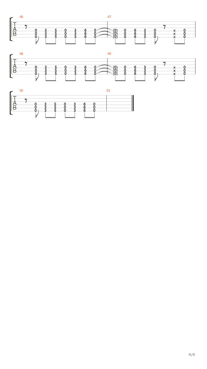 Debonaire吉他谱